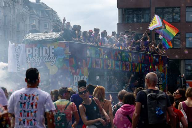Christopher Street Day LGBTQ+ Pride march, in Berlin