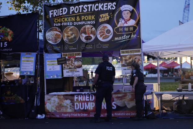 Seattle Police respond to what they described as a shooting with "multiple" victims at Seattle Center, in Seattle