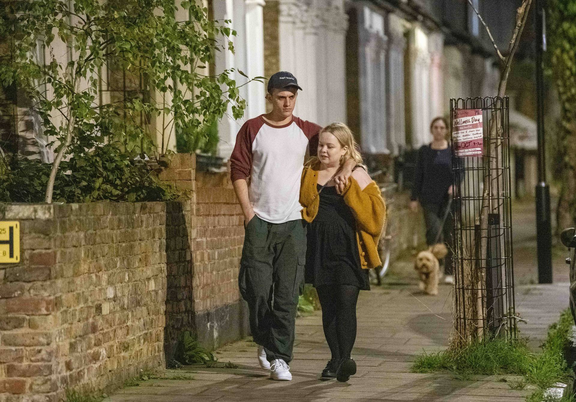 PREMIUM EXCLUSIVE: PREMIUM EXCLUSIVE RATES APPLY - NO UK - Nicola Coughlan Confirms Relationship With Jake Dunn As Couple Spotted On Cosy Date In London - 16 Oct 2024