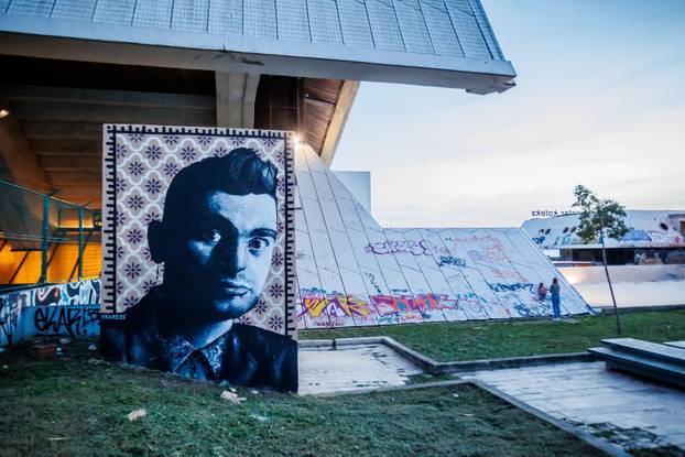 Split: Na Koteksu osvanuo mural posvećen Dinu Dvorniku