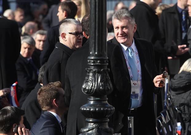 ARHIVA - 2015. Zagreb: Dolazak uzvanika na sve?anu inauguraciju Kolinde Grabar Kitarovi?