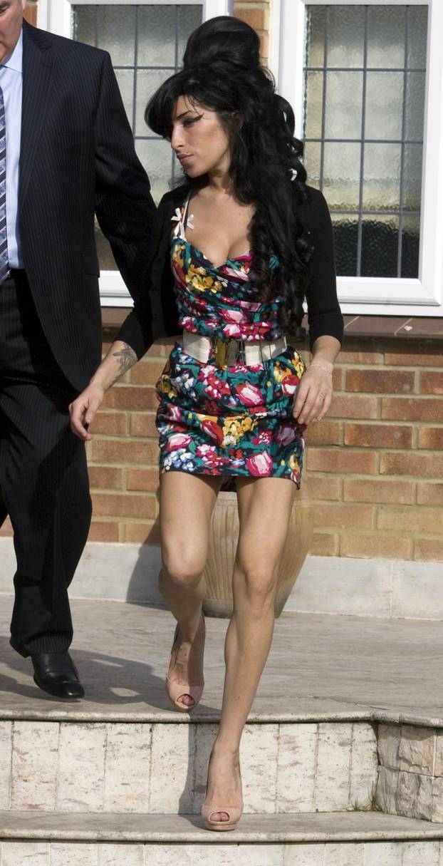 Amy Winehouse Leaving For Court - London