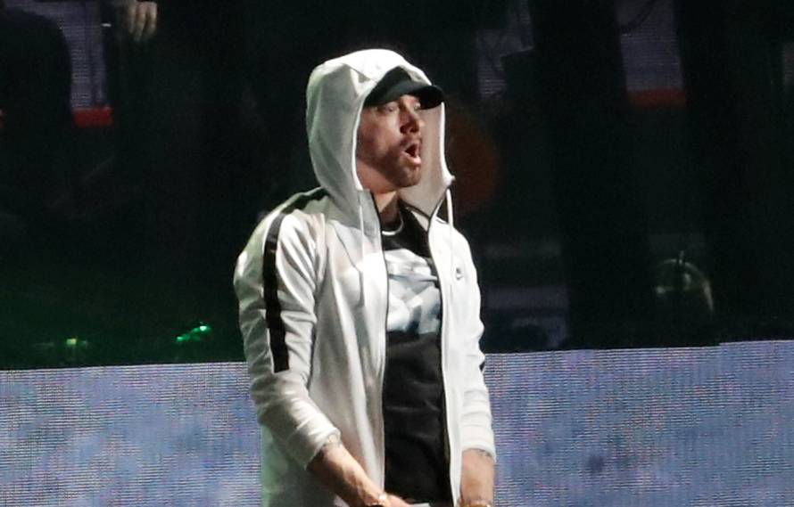 Eminem performs at the Coachella Valley Music and Arts Festival in Indio