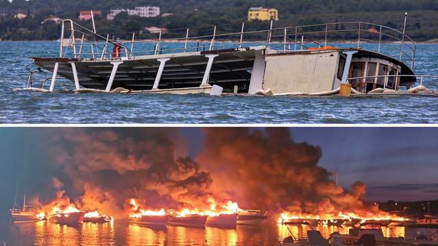 Istrijanu izgorjela jahta, vrijedi milijun €, dvije godine ranije potopio mu se i brod za turiste