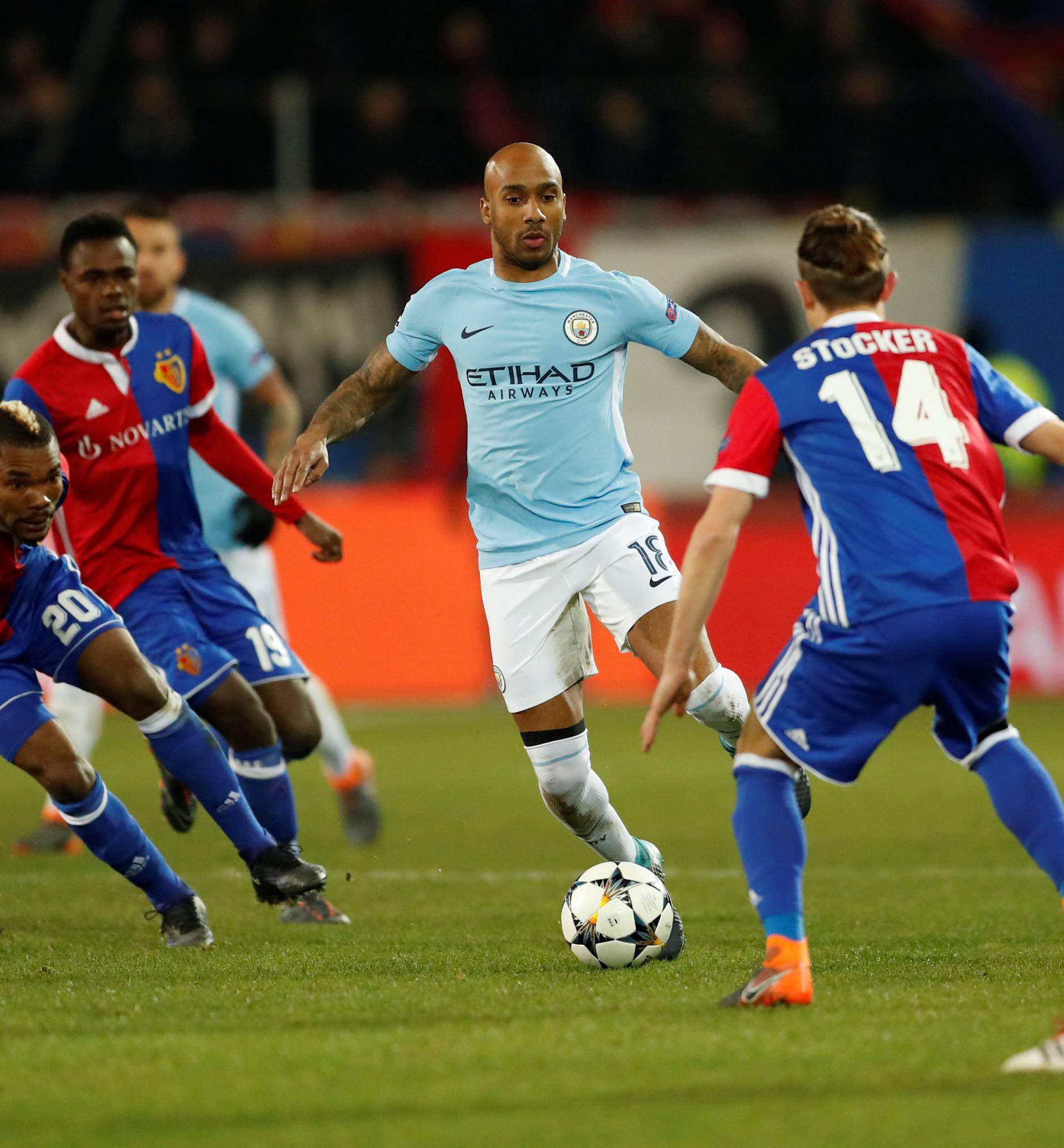 Champions League - Basel vs Manchester City