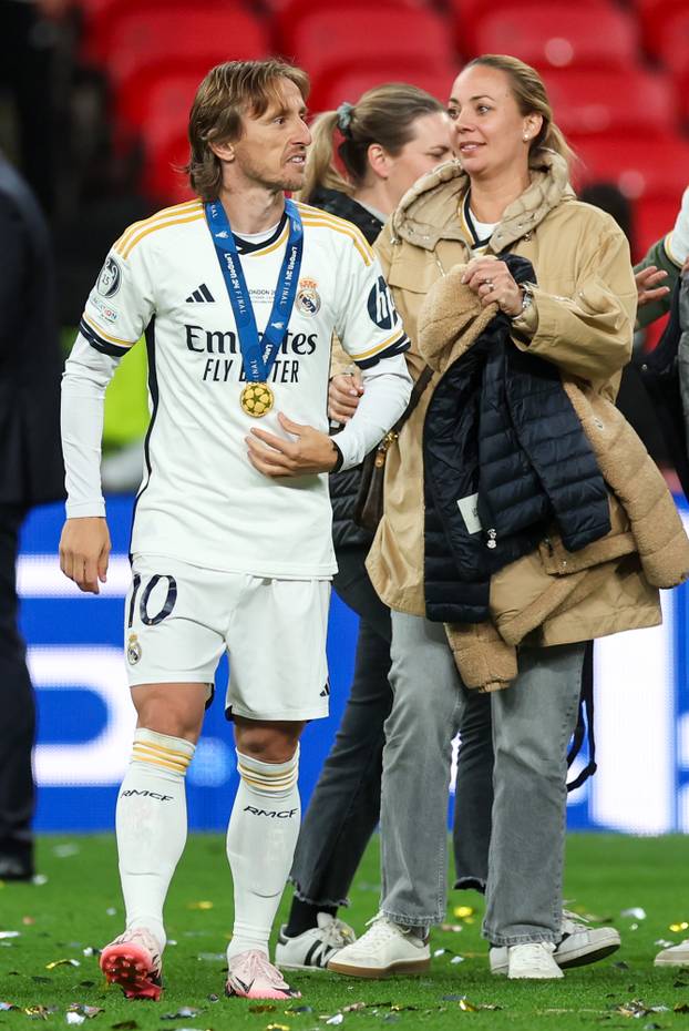 London: Luka Modrić s obitelji proslavio osvajanje Lige prvaka 