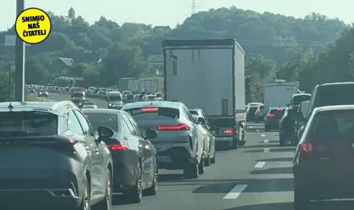 VIDEO Gu&zcaron;ve u smjeru mora! 'Kolona je velika, sporo se ide'