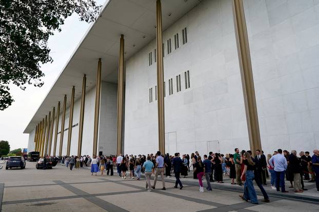 Vigil for conservative activist Charlie Kirk in Washington, D.C.
