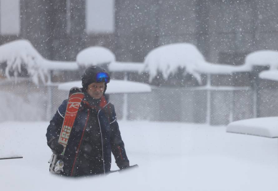 Zagreb: Započela skijaška sezona na Sljemenu 