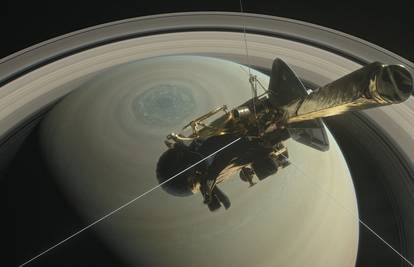 Uživo ćemo gledati vatreni kraj letjelice Cassini na Saturnu