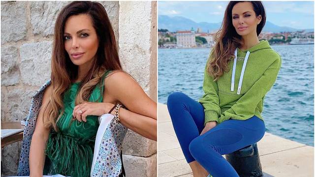 Nikolina 'skoknula' do Splita pa je pozirala u sportskom outfitu: Nosila je tenisice od 2500 kuna