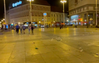 Strava u Zagrebu: Mladić (18)  na Trgu htio zaklati muškarca! Zarezao ga je bocom po vratu