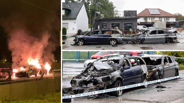 'Piroman' zapalio BMW i Vectru u Vrapču: Oba auta je koristila poduzetnica s više optužnica