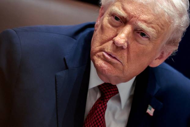 FILE PHOTO: U.S. President Trump leads roundtable discussion at White House in Washington, D.C.