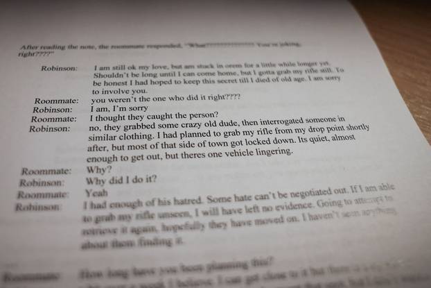 Charging documents released in Charlie Kirk shooting