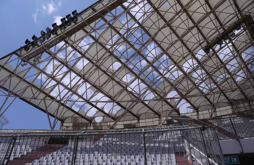 Poljud oštećen u oluji koja je poharala Split