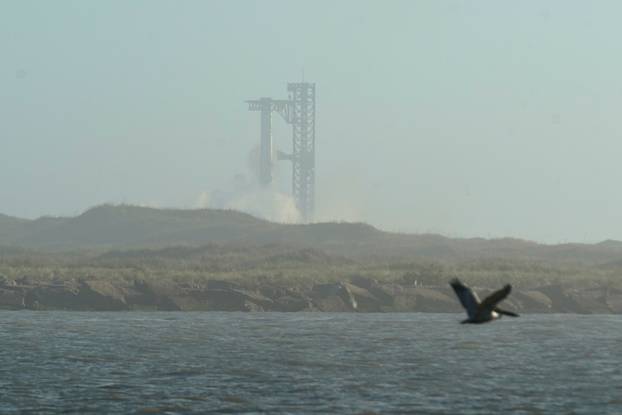 SpaceX's rocket launch near Brownsville, Texas