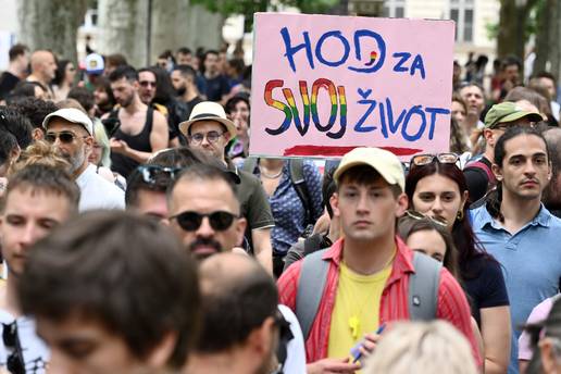 VIDEO Jubilarna 25. Povorka ponosa stigla je na Tu&dstrok;manac