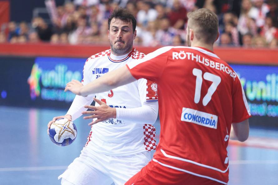 Osijek: Kvalifikacijska utakmica za Europsko prvenstvo u rukometu, Hrvatska - Å vicarska