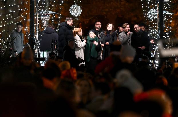 Tradicionalno paljenje lampica na otvorenju Zagreb Adventa