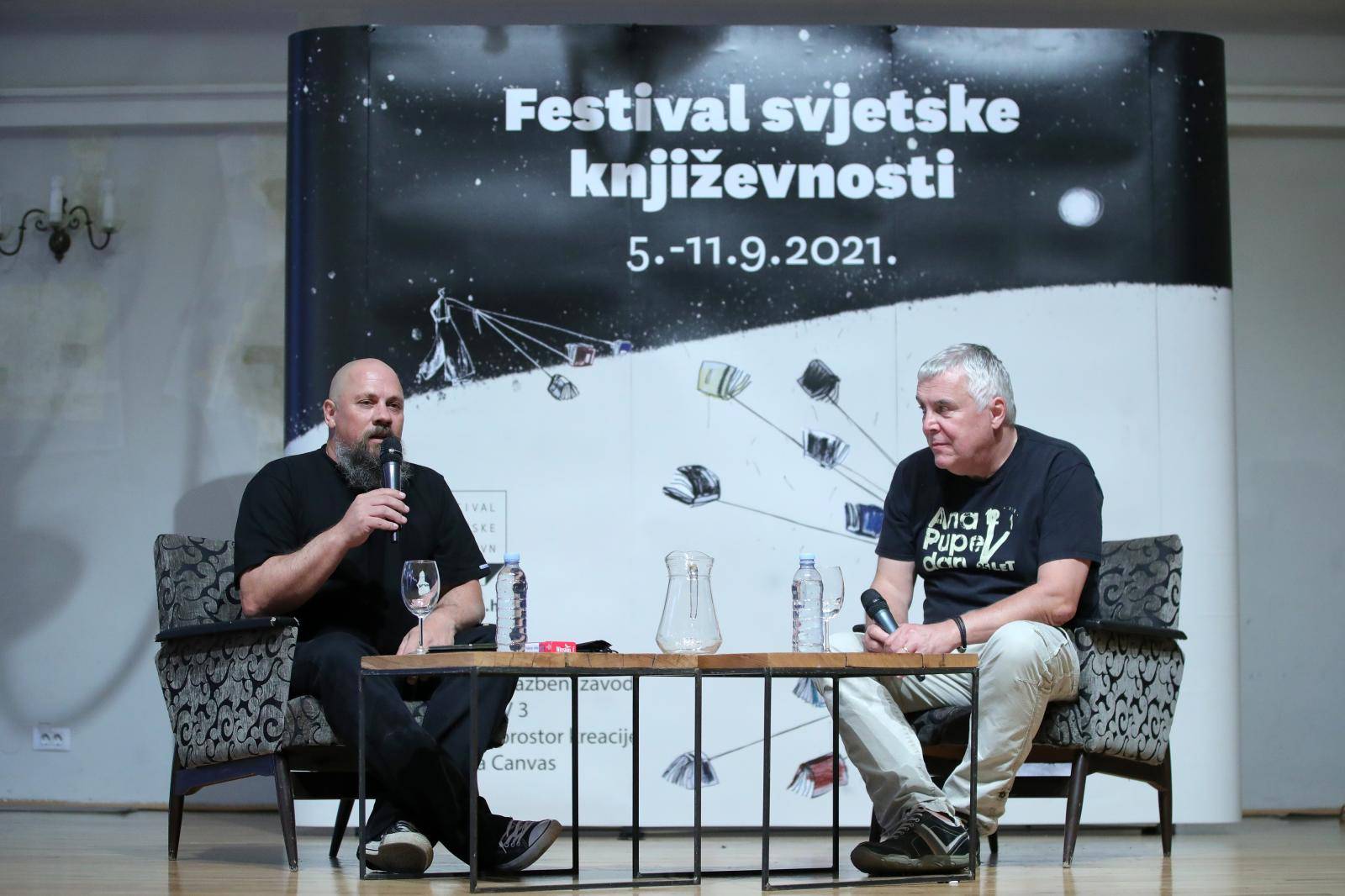 Zagreb: Zoran Predin na tribini 'Razotkrivanje' 9. Festivala svjetske književnosti