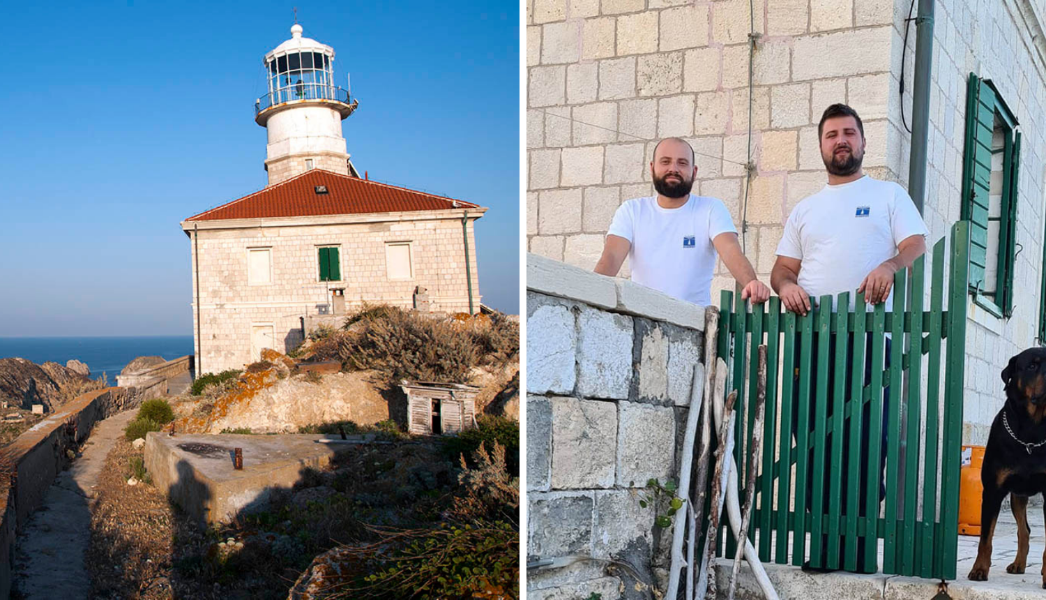 Svjetioničari s Palagruže: 'Skočili smo do prozora i vidimo da se mičemo livo-desno!'