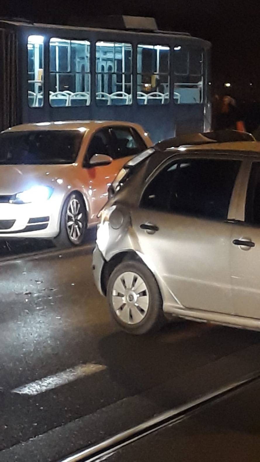 Sudarila se dva tramvaja i dva automobila, nema ozlijeđenih