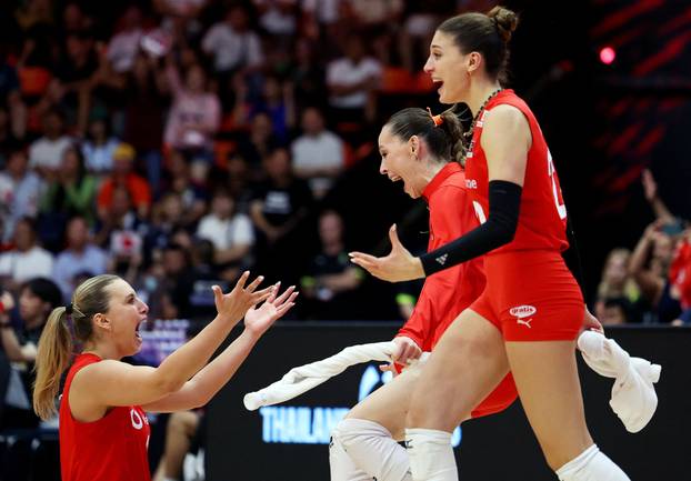 Women's World Championships - Semi Final - Japan v Turkey