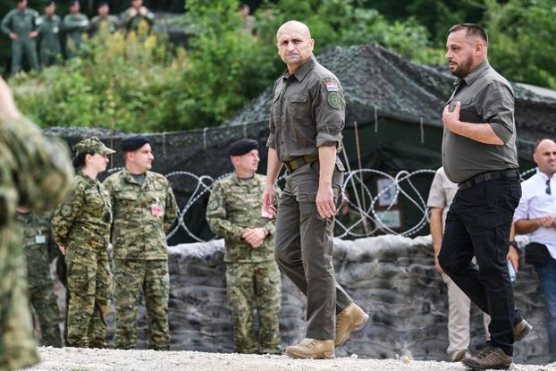 Slunj: Uzvanici na međunarodnoj vojnoj vježbi "Borbena moć 26"