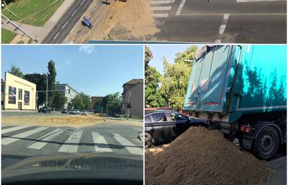 Iskipao je zemlju na Selskoj u Zagrebu pa zaustavio promet