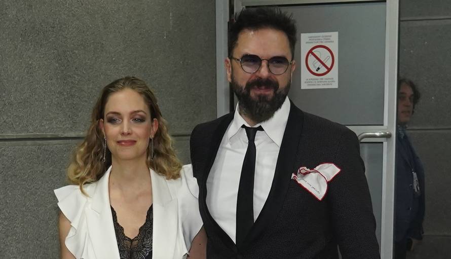 Hana Huljić se pojavila u Beogradu kao podrška suprugu 