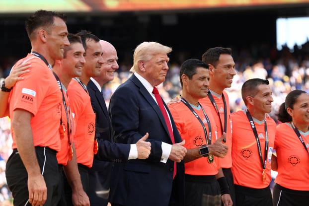 U.S. President Trump attends FIFA Club World Cup final