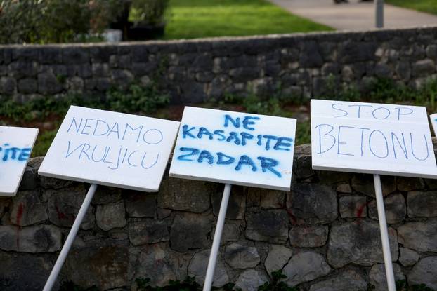 Zadar: Održan je prosvjed “Spasimo Vruljicu”