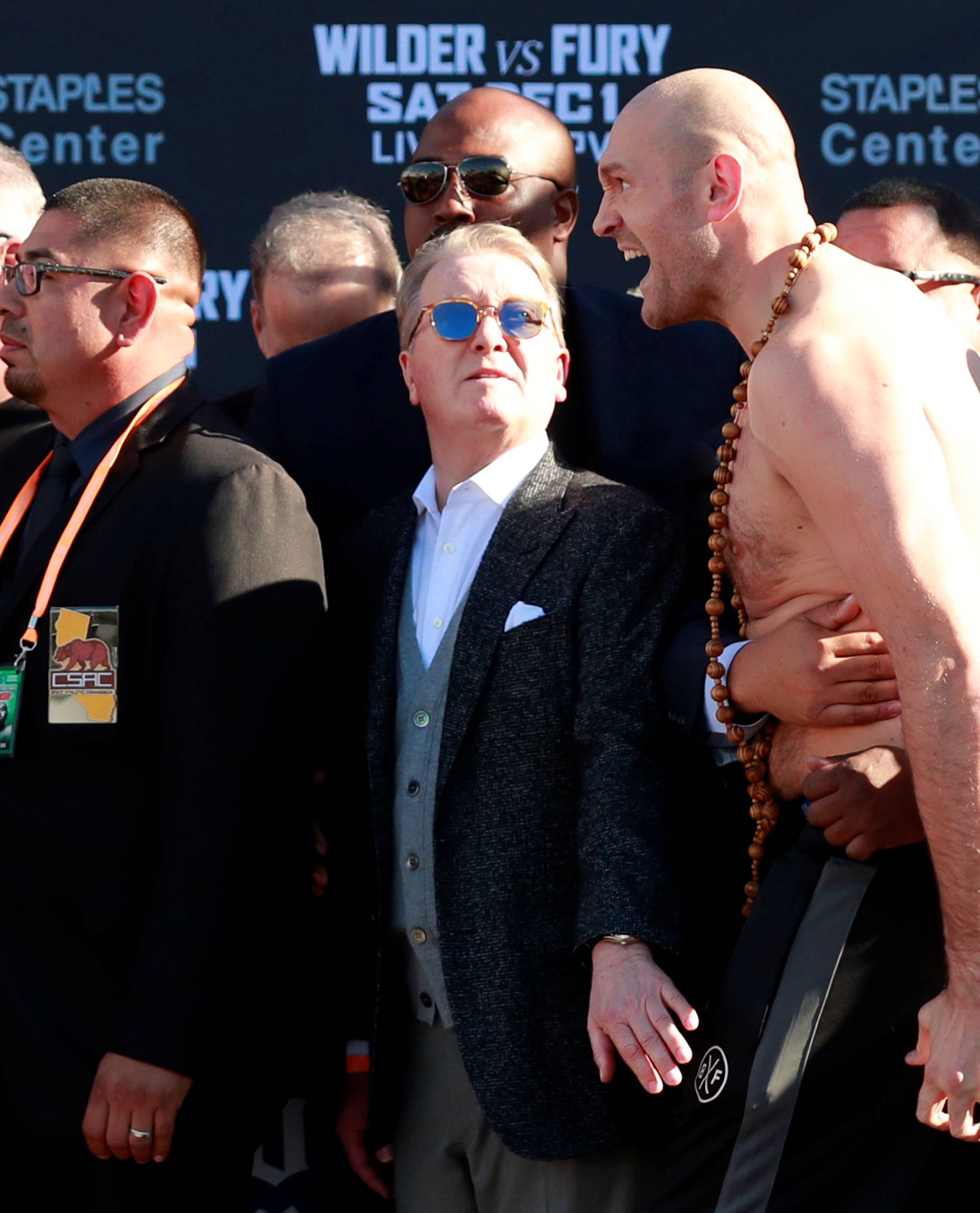 Deontay Wilder & Tyson Fury Weigh-In