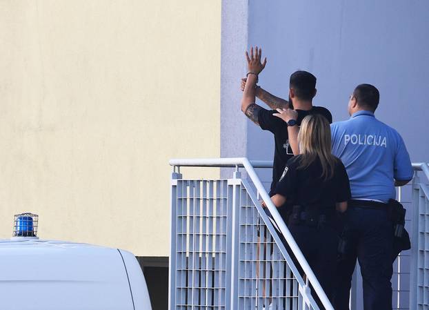 Zagreb: Privođenje Romana Beganovića