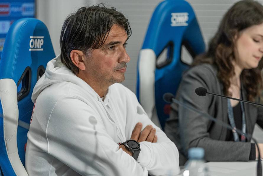 Osijek: Luka Modrić i Zlatko Dalić na konferencija za medije uoči utakmice protiv Turske