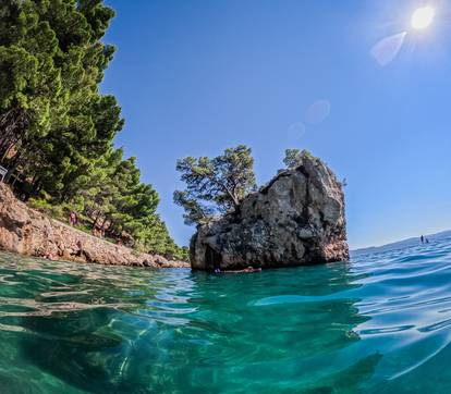 FOTO Brela: Plaža Punta Rata jedan je od simbola Hrvatske