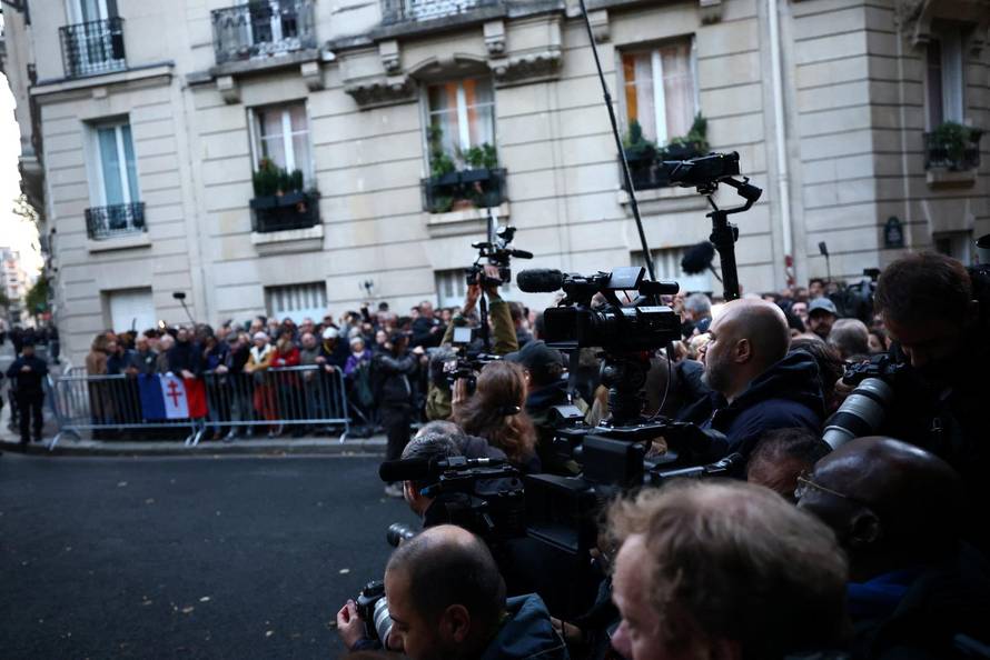 Former French President Sarkozy goes to jail to begin five-year sentence