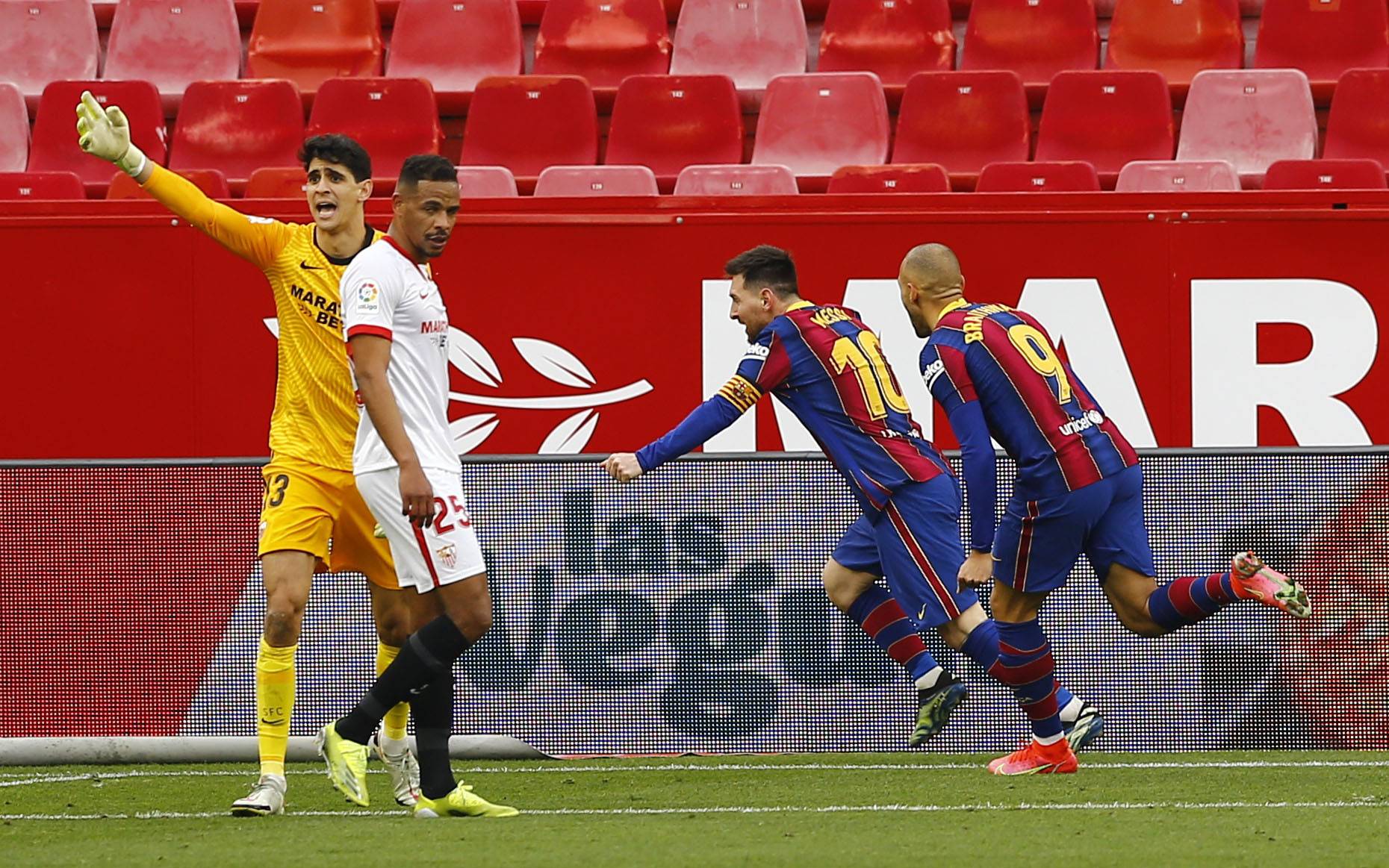 La Liga Santander - Sevilla v FC Barcelona