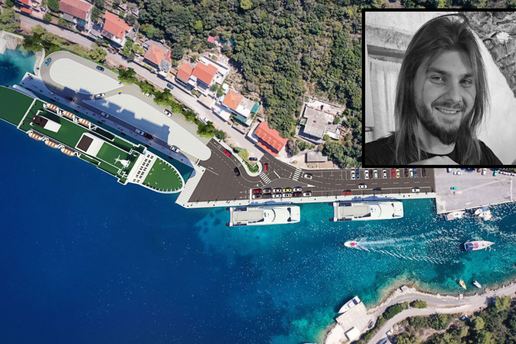Apsurd: Trajekt prenoćio na pučini kod Lastova jer novoj rivi od 8 milijuna eura smeta vjetar