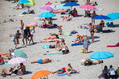 Rijeka: Spas od vrućina na plaži