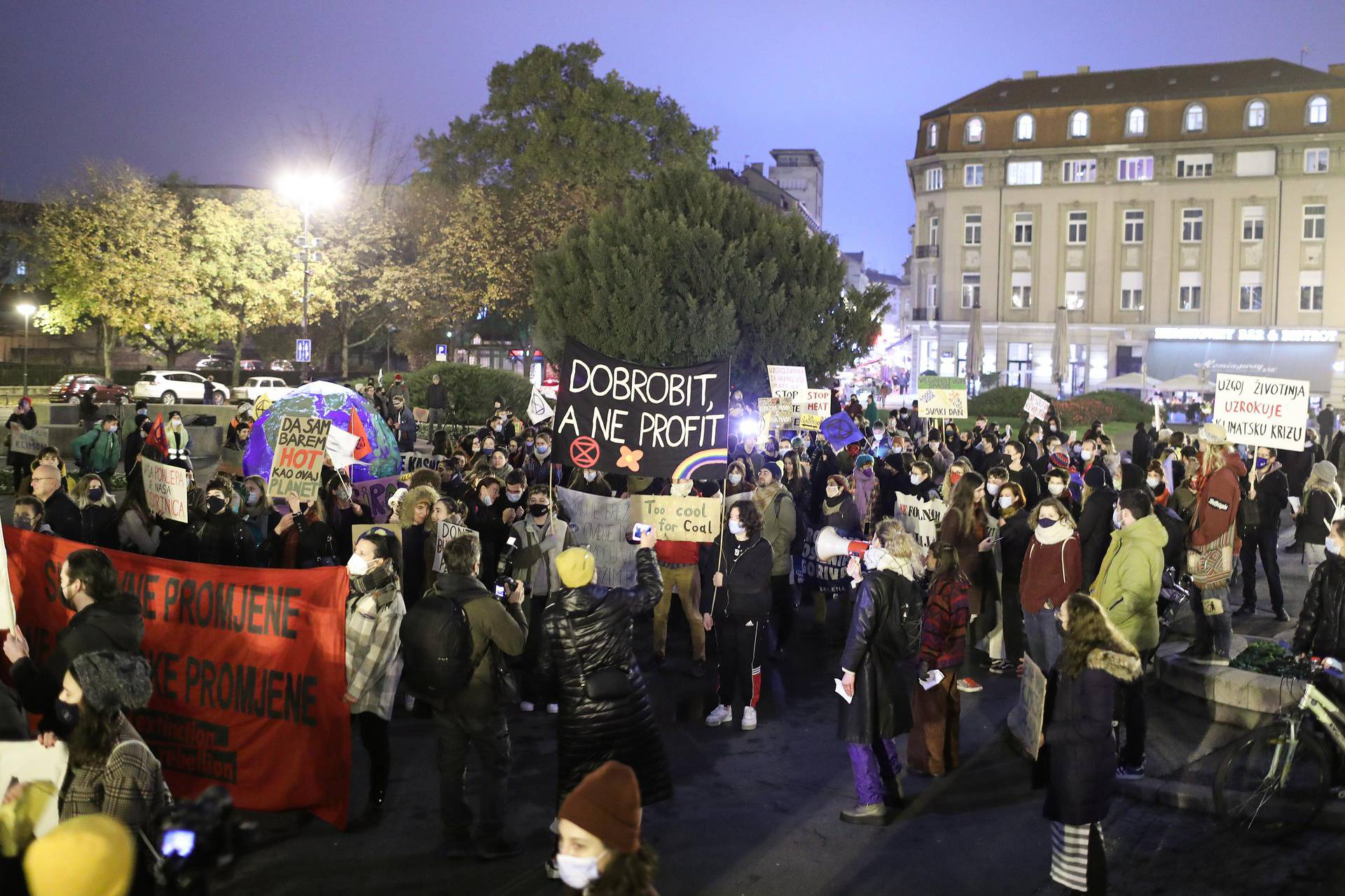 Zagreb: Fridays For Future Croatia organizirao Marš za opstanak