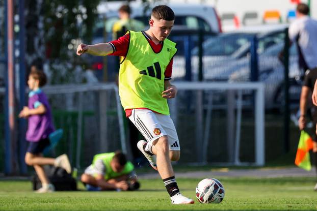 Zagreb: Turnir Mladen Ramljak, utakmica Manchester Uniteda i Rapida iz Beča