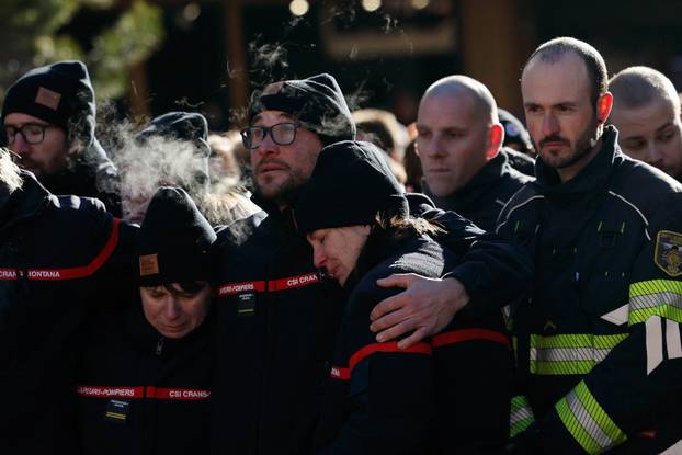 Aftermath of New Year's Eve party fire and explosion at Crans-Montana's "Le Constellation" bar