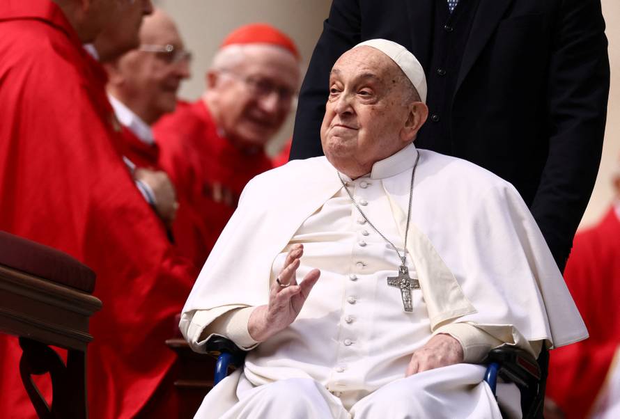 Palm Sunday Mass in St. Peter's Square at the Vatican