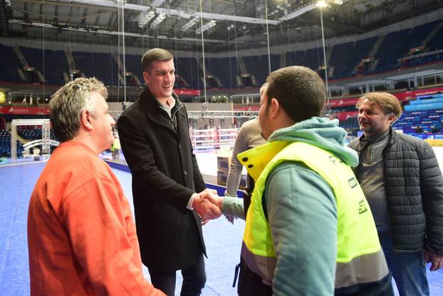 Beograd: Počelo punjenje bazena u Areni gdje će se održati 37. Europsko vaterpolo prvenstvo za muškarce 2026.