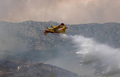 Buknuo požar kod Babinog polja na Mljetu, stigli kanaderi