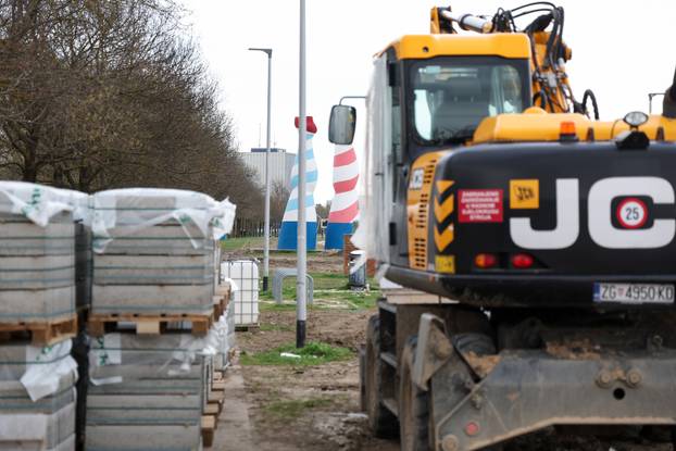 Zagreb: Bageri na savskom nasipu
