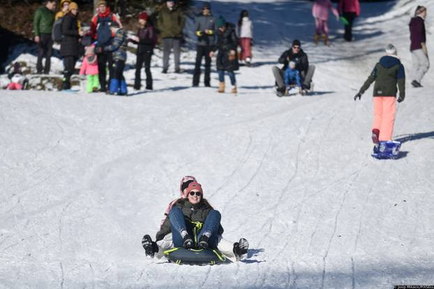Zagreb: Zimske radosti na Sljemenu