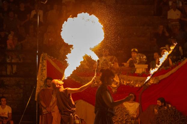 Borbe gladijatora u pulskoj Areni